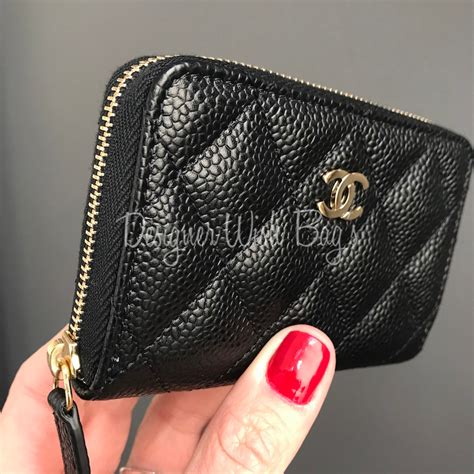 chanel heart wallet|chanel small zipper wallet.